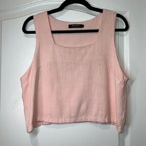 Astome Pink Women's Crop Top